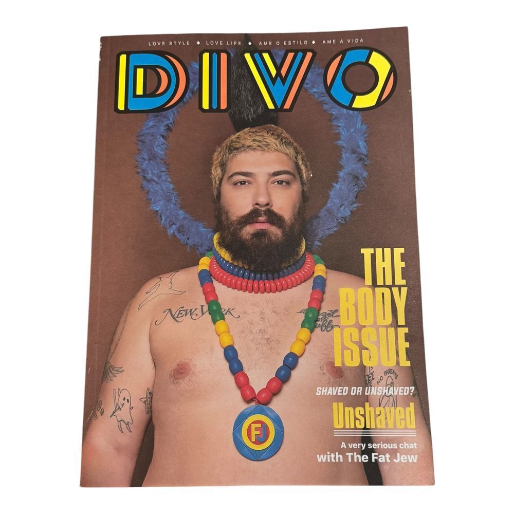 DIVO Magazine The Body‎ Issue Janeiro 2019 Fashion Culture Lifestyle Publication